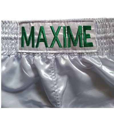 Short boxe anglaise personnalisé